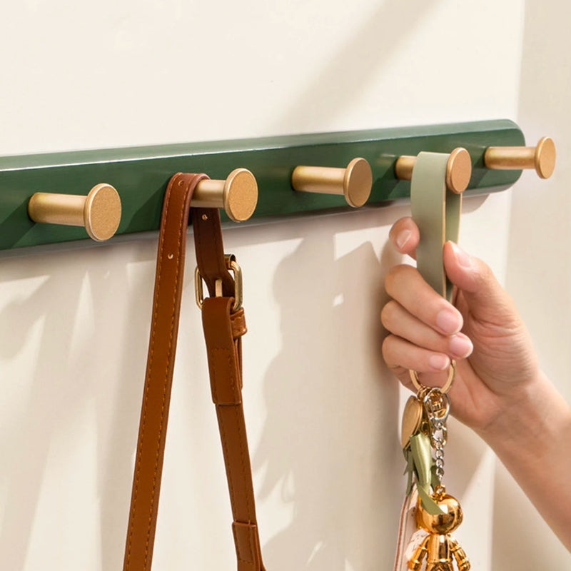 Vintage Green Coat Rack 3