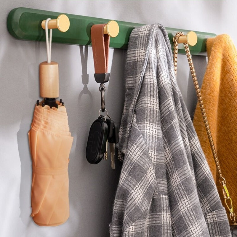 Vintage Green Coat Rack 5
