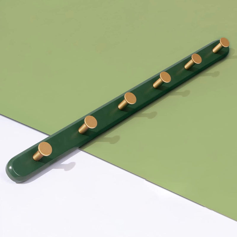 Vintage Green Coat Rack 7