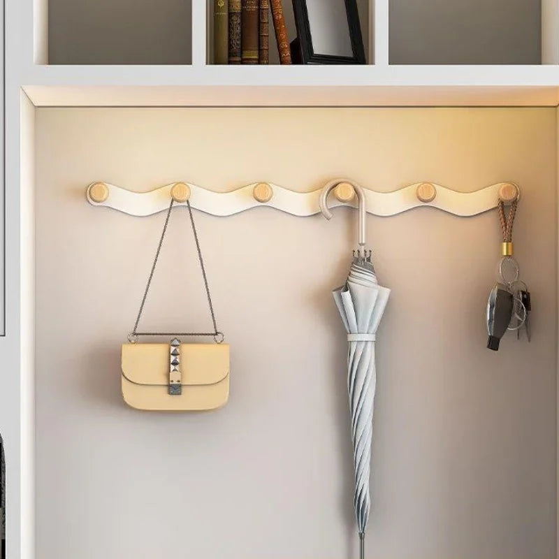 Wave Design Wall Mounted Coat Rack 7
