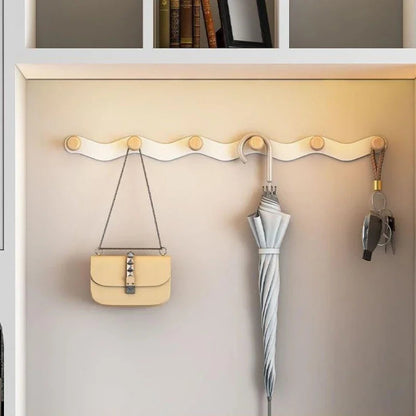 Wave Design Wall Mounted Coat Rack 7