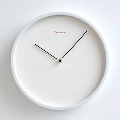 White Wood Wall Clock 5