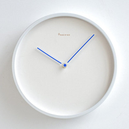White Wood Wall Clock 7