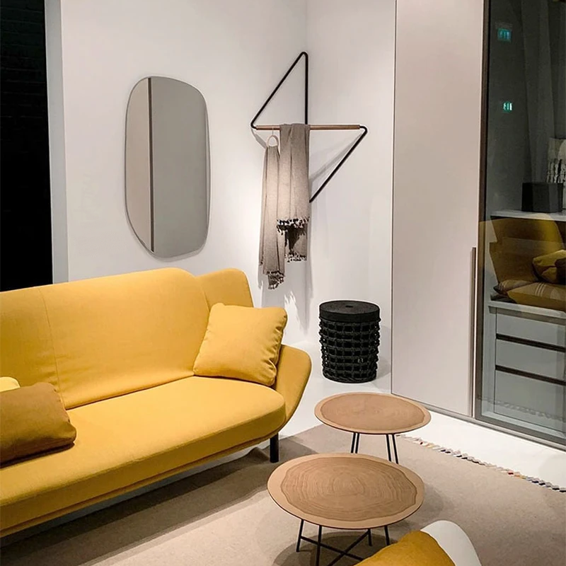 Wood Metal Coat Rack 2