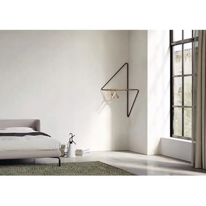 Wood Metal Coat Rack 3