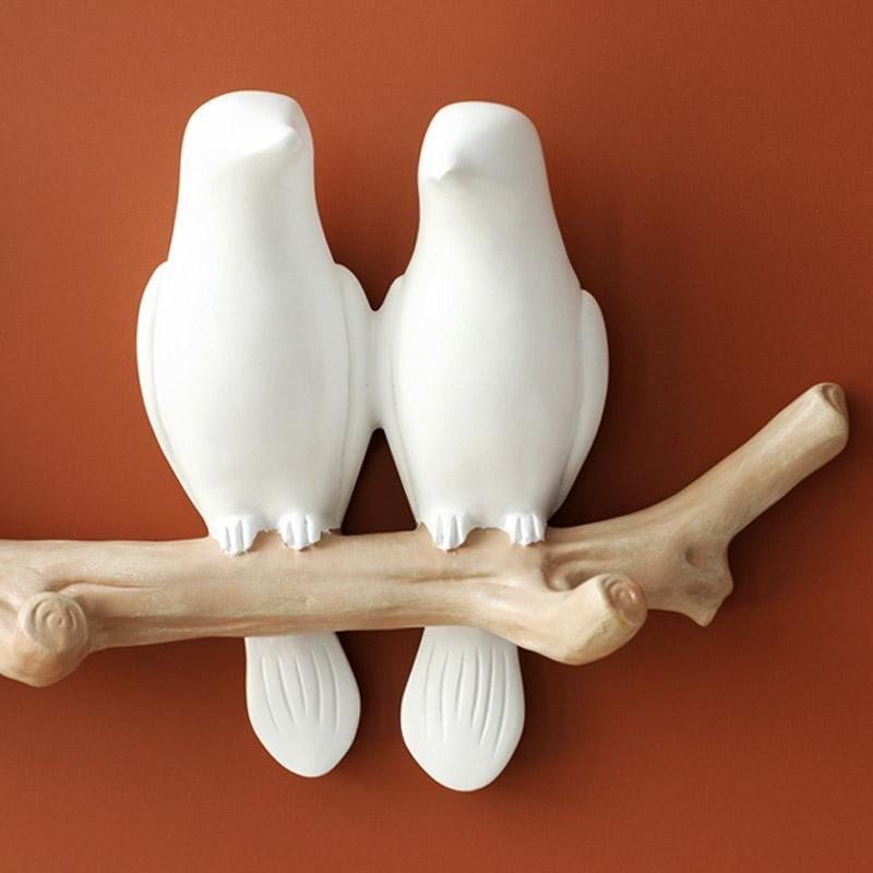 Wooden Bird Coat Rack 5